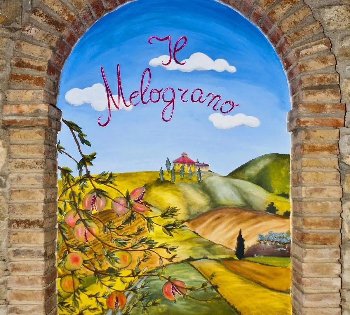 הוילה קסטיליון פיורנטינו La Casa Del Melograno בית נופש